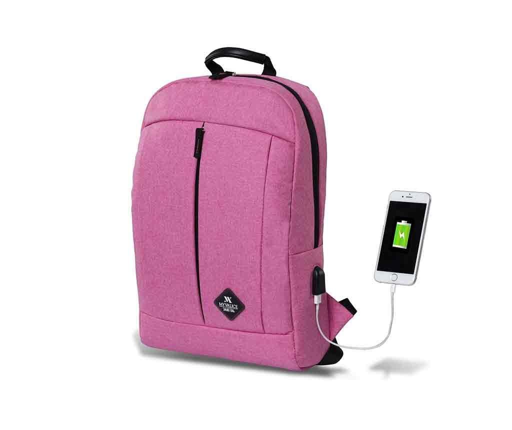 Rucsac USB Yosit Pink – MyValice, Roz MyValice